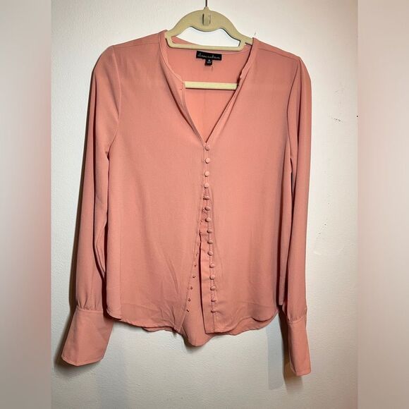 Alison Andrew bottom up long sleeve blouses size M - Picture 1 of 3